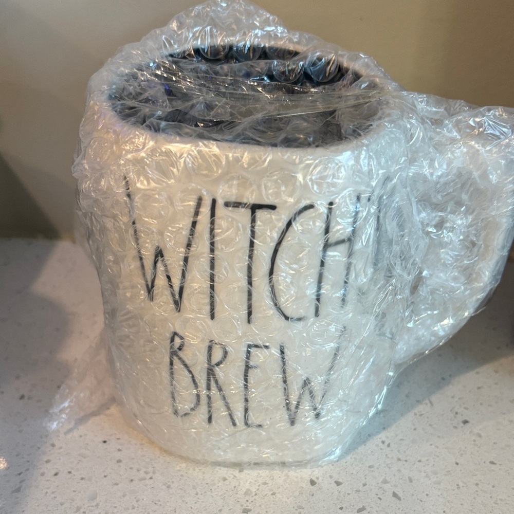 Rae Dunn Witch Brew White Mug